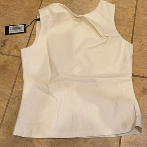 Cream Armani blouse very chic